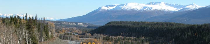 The Chugach Mountains and the valley of the Tonsina River, one of the places on Planet Earth worth saving